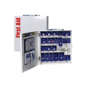 Large Metal Smart Compliance First Aid Cabinet Product | AED Total Solution