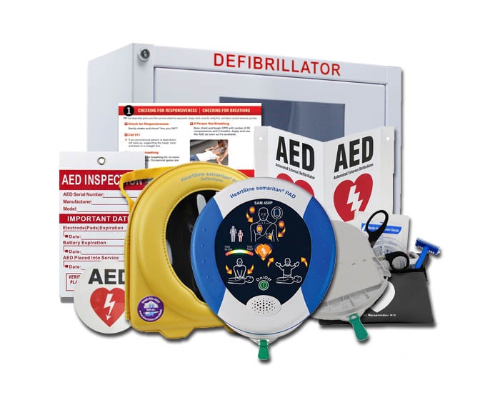 Heartsine Samaritan PAD 450P AED Package | AED Total Solution