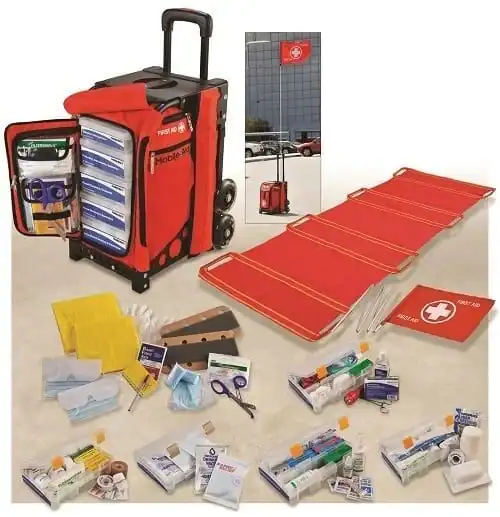 BLS Easy Roll Trauma First-Aid Station product