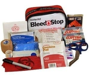 BleedStop Single 100 Bleeding Wound Trauma First Aid Kit products