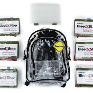 Clear-View™ BleedStop Backpack Kit with 6 Bleeding Control Throw Packs products
