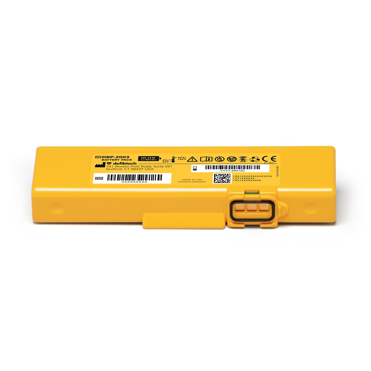 DCF 2003 4 year Battery for Defibtech Lifeline VIEW