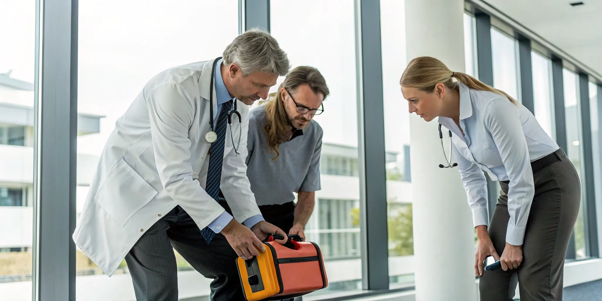 An enterprise team monitors their AED program with a management solution.