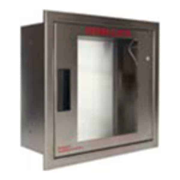 Cubix Stainless Steel, Fully Recessed Cabinet w Alarm - Lg Produt
